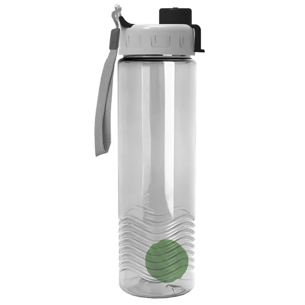 Garyline® Wave Tritan® Bottle with Quick-Snap Lid - 24 oz.