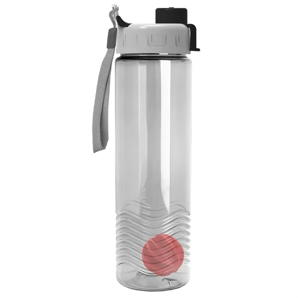 Garyline® Wave Tritan® Bottle with Quick-Snap Lid - 24 oz.