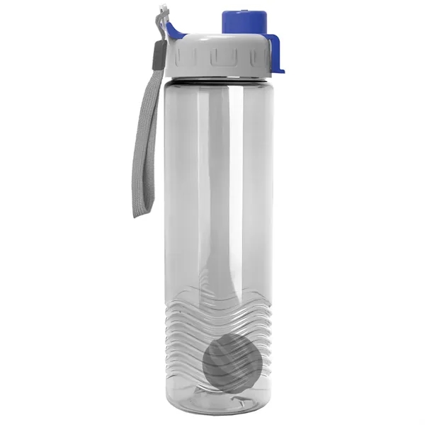Garyline® Wave Tritan® Bottle with Quick-Snap Lid - 24 oz.
