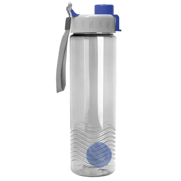 Garyline® Wave Tritan® Bottle with Quick-Snap Lid - 24 oz.