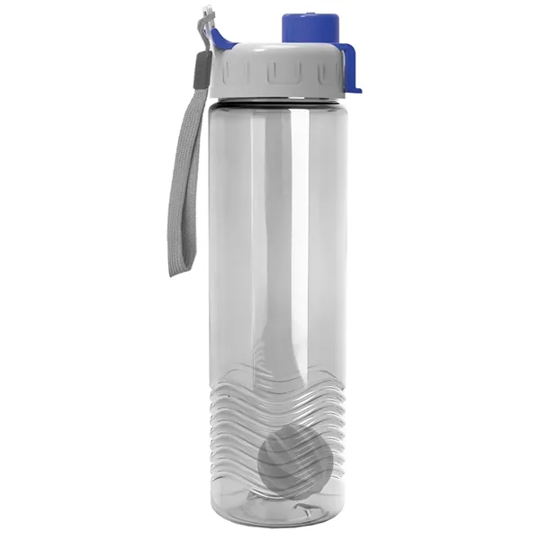 Garyline® Wave Tritan® Bottle with Quick-Snap Lid - 24 oz.