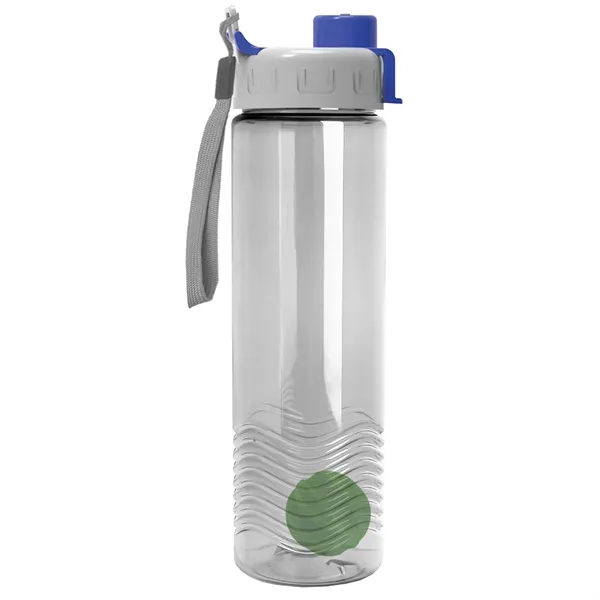 Garyline® Wave Tritan® Bottle with Quick-Snap Lid - 24 oz.