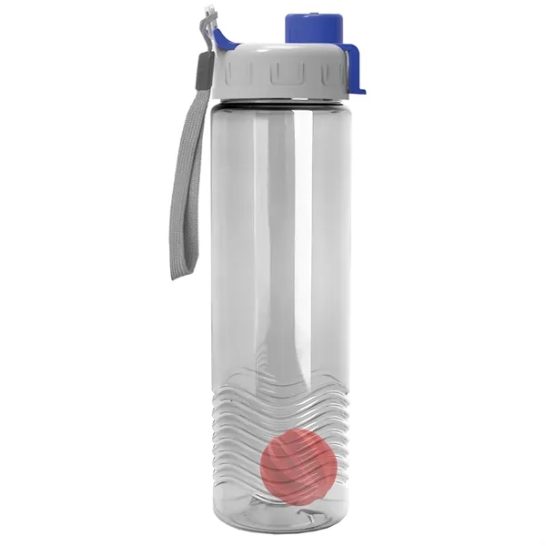Garyline® Wave Tritan® Bottle with Quick-Snap Lid - 24 oz.