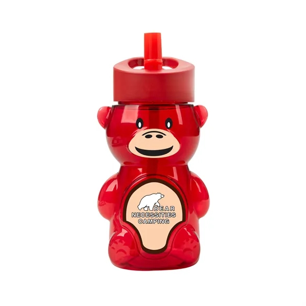 Garyline® Cubbie RPET Bottle with Flip-Straw Lid - 20 oz.