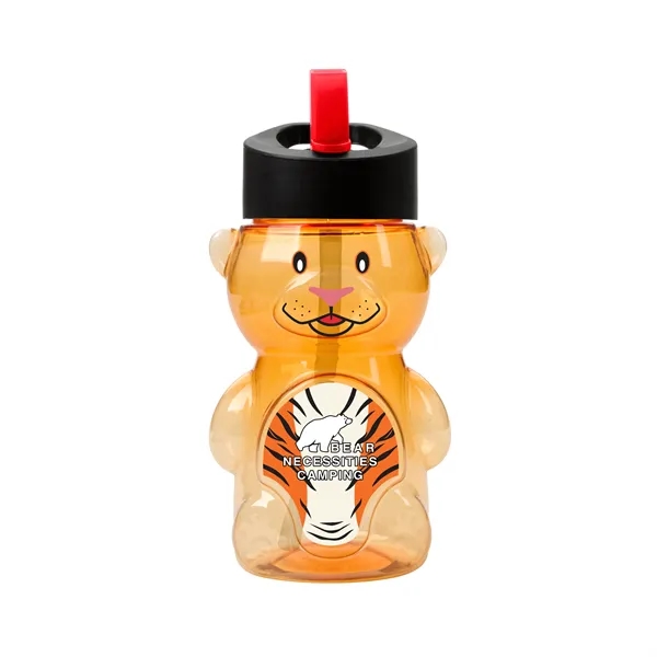 Garyline® Cubbie RPET Bottle with Flip-Straw Lid - 20 oz.