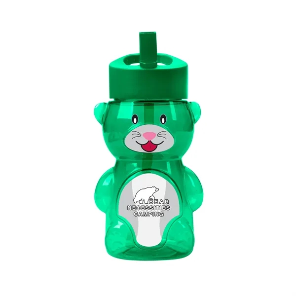 Garyline® Cubbie RPET Bottle with Flip-Straw Lid - 20 oz.