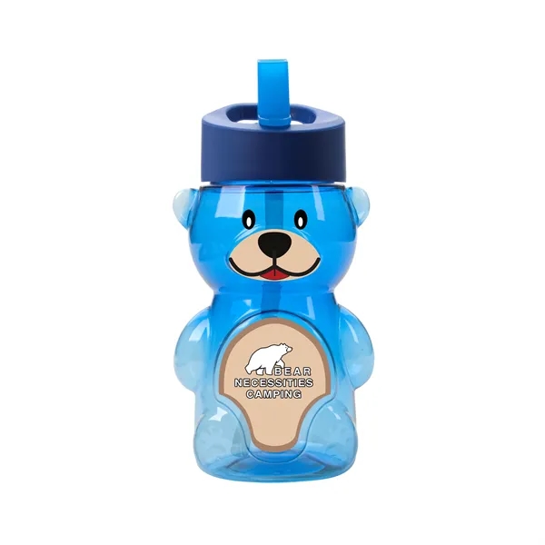 Garyline® Cubbie RPET Bottle with Flip-Straw Lid - 20 oz.