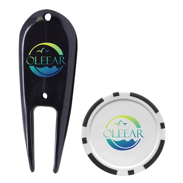 Classic 2-Ball Par Pack with Tees, Tool & Poker Chip