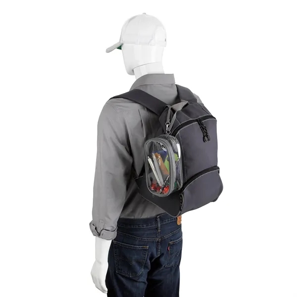 Good Value™ Clear Recycled TPU Hanging Accessory Pouch