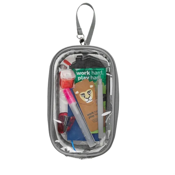 Good Value™ Clear Recycled TPU Hanging Accessory Pouch