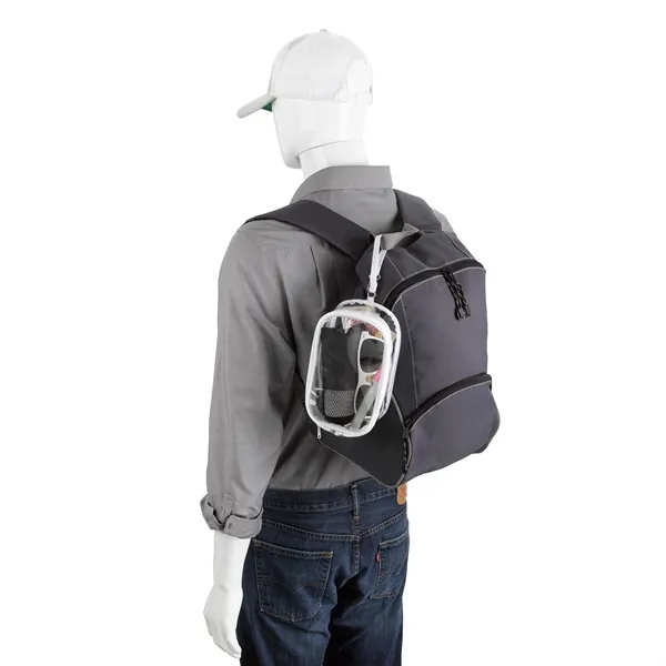 Good Value™ Clear Recycled TPU Hanging Accessory Pouch