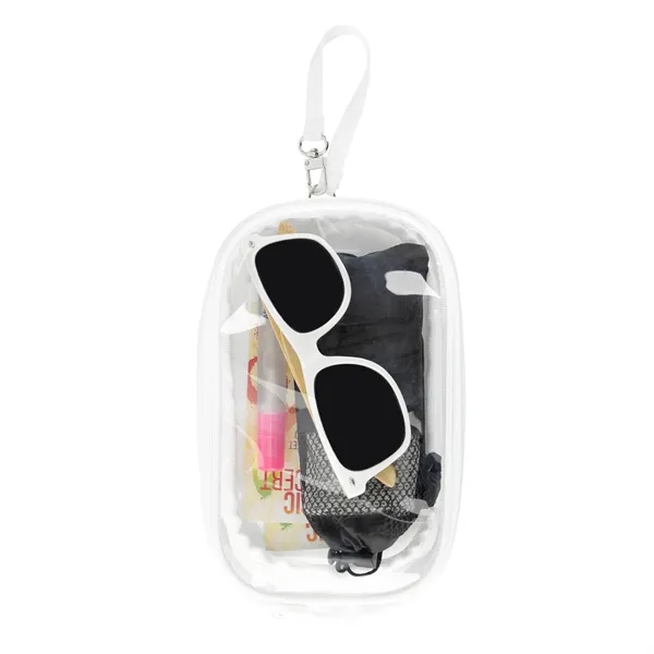 Good Value™ Clear Recycled TPU Hanging Accessory Pouch