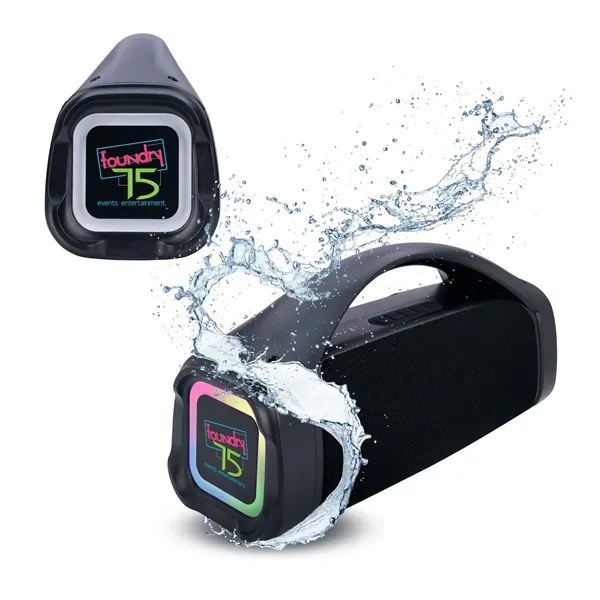 Koozie® Aqua Glow Party Water-Resistant Bluetooth® Speaker