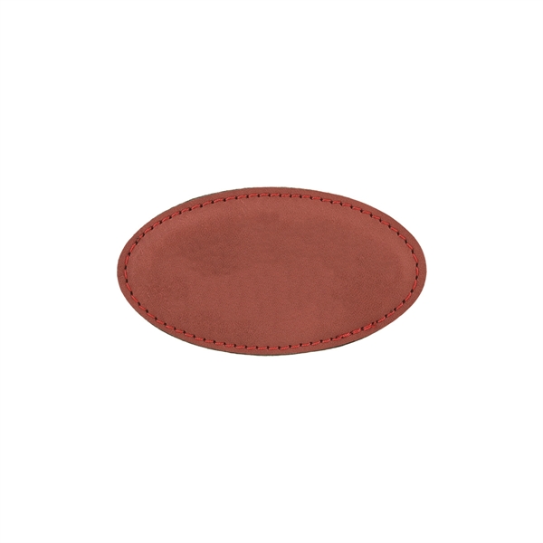 Oval Leatherette Badge w/ Magnet - Oval Leatherette Badge w/ Magnet - Image 7 of 17