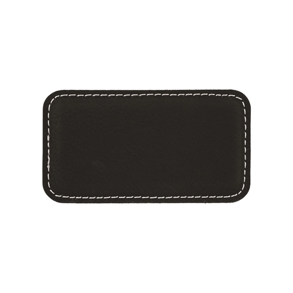 3 1/4"x1 3/4" Leatherette Badge w/ Magnet - 3 1/4"x1 3/4" Leatherette Badge w/ Magnet - Image 3 of 17