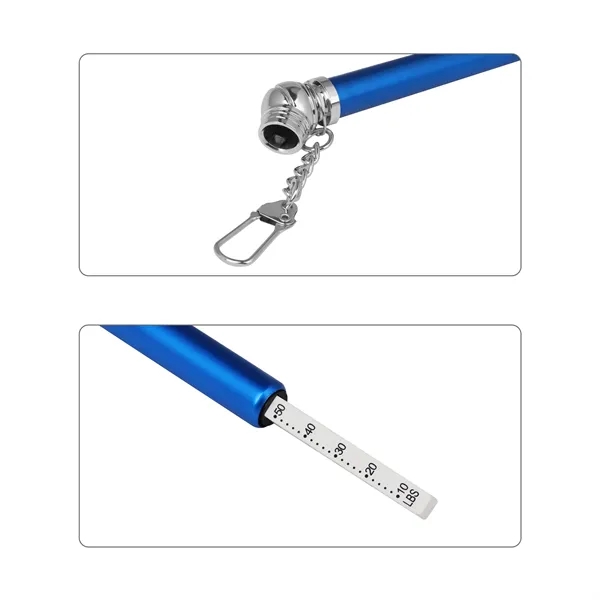 Mini Pencil Tire Pressure Gauge W/ Keychain 10 50 PSI