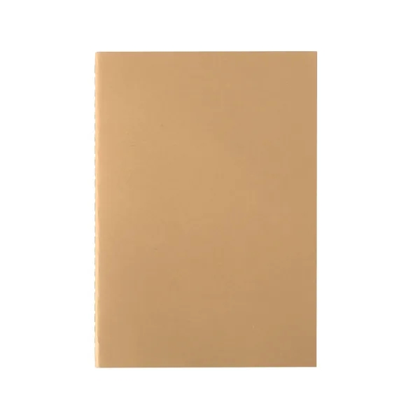 Light A5 Kraft Paper Cover Notebook Lined Journal