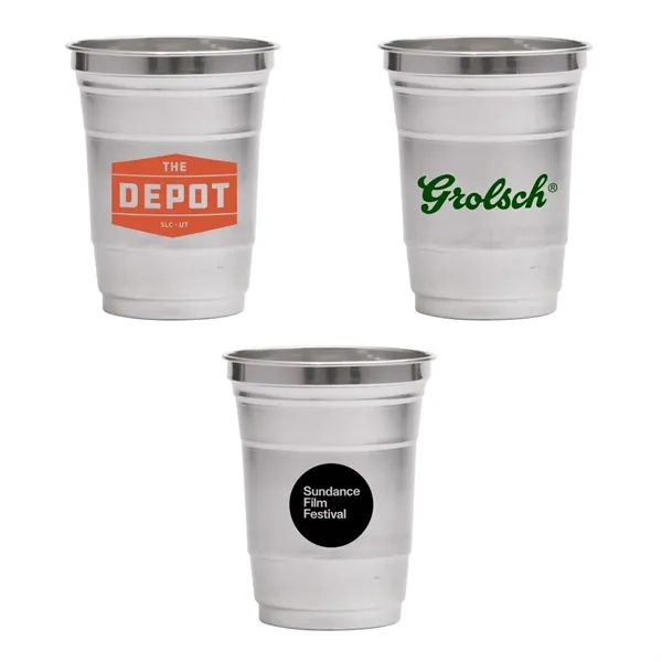 Custom Top Cup by Ball 16oz Aluminum Party Cup