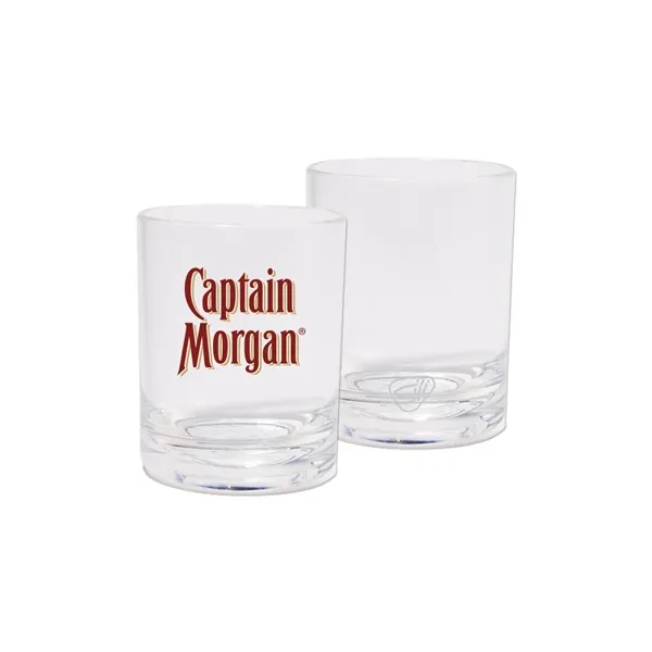12 Oz Silicone Rocks Crystal Clear "Glass"
