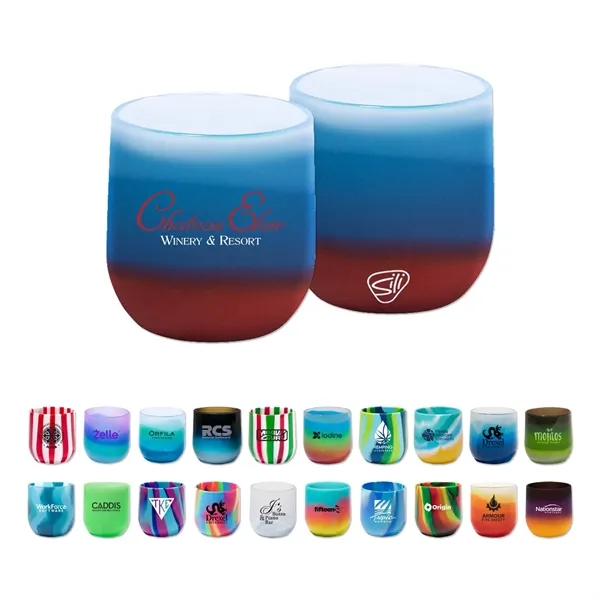 12 OZ Silicone Wine Cup
