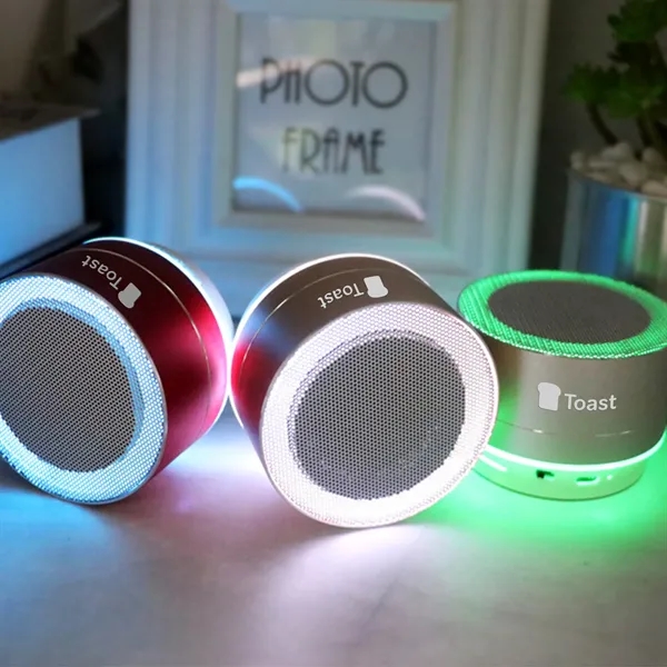 Loud Portable Mini Wireless Bluetooth Speaker W/ LED Lights