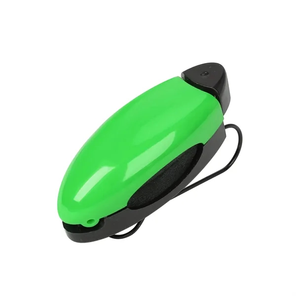Cute Plastic Ladybug Car Sunglass Holder Visor Clip