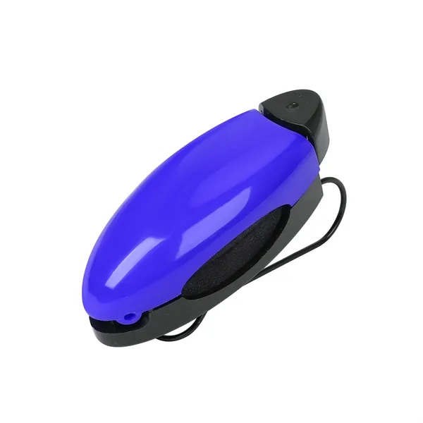 Cute Plastic Ladybug Car Sunglass Holder Visor Clip