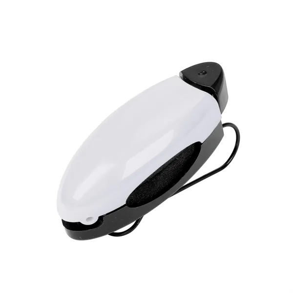 Cute Plastic Ladybug Car Sunglass Holder Visor Clip