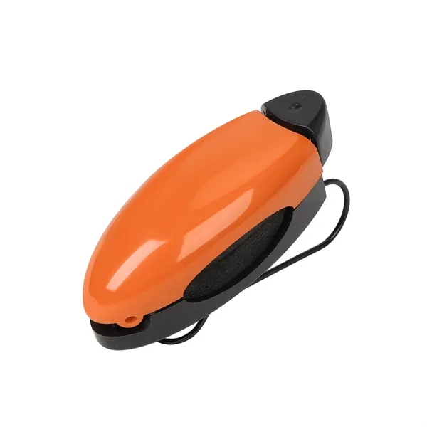 Cute Plastic Ladybug Car Sunglass Holder Visor Clip