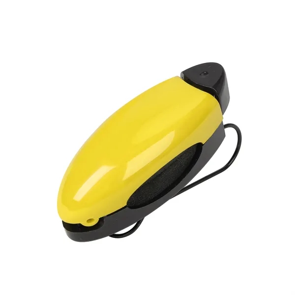 Cute Plastic Ladybug Car Sunglass Holder Visor Clip