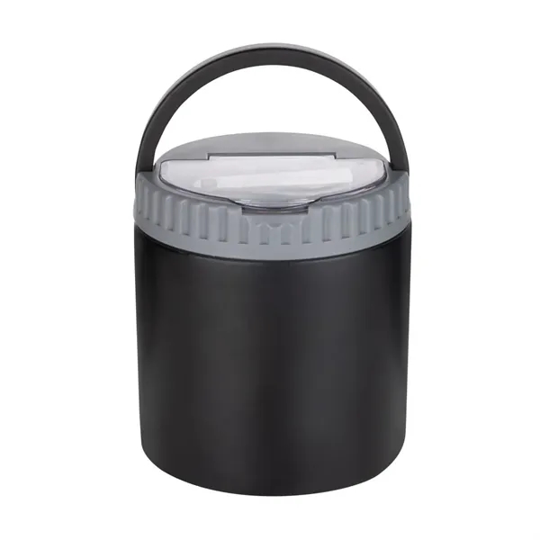 Oreius Food Container w/ SS Spoon - 18oz