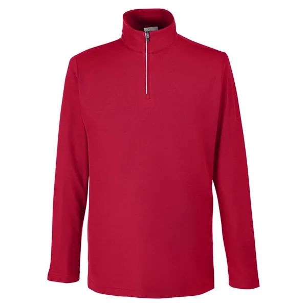 CORE365 Men's Fusion ChromaSoft™ Pique Quarter-Zip Pullover