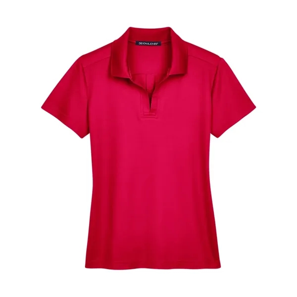 Devon & Jones Women's CrownLux Performance® Plaited Polo