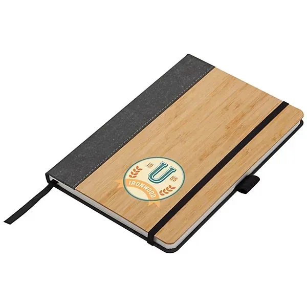 Fc Saratoga Horizon Bamboo & Leather Journal