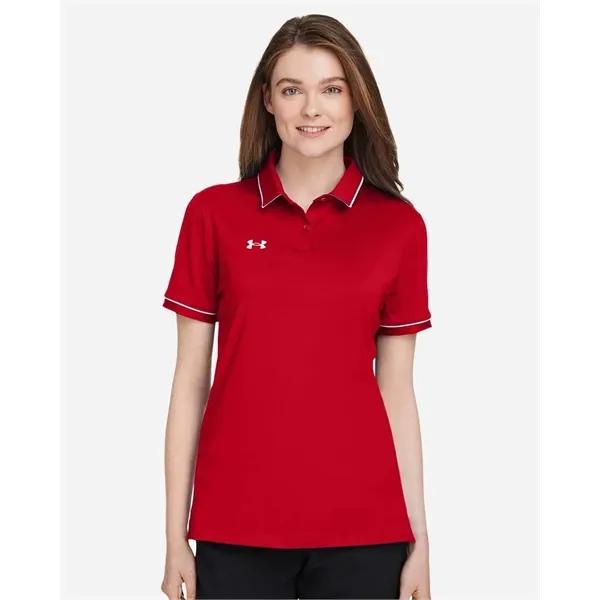 Under Armour Women's Tipped Teams Performance Polo