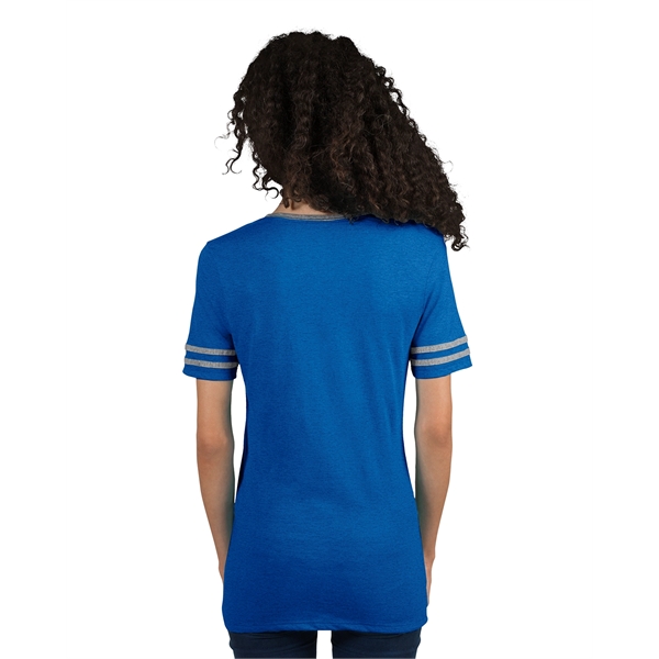 Jerzees Ladies' TRI-BLEND Varsity V-Neck T-Shirt - Jerzees Ladies' TRI-BLEND Varsity V-Neck T-Shirt - Image 10 of 37