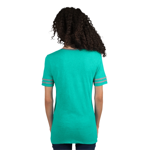 Jerzees Ladies' TRI-BLEND Varsity V-Neck T-Shirt - Jerzees Ladies' TRI-BLEND Varsity V-Neck T-Shirt - Image 18 of 37
