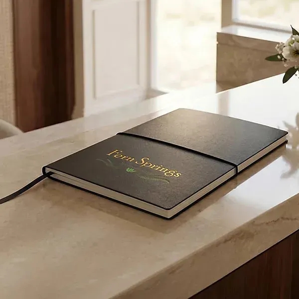 Saratoga Recycled Leather Stone Paper Journal