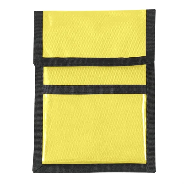 rPET Neck Wallet Badge Holder