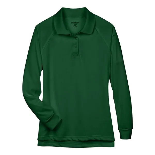 Harriton Women's Advantage Long Sleeve Tactical Polo