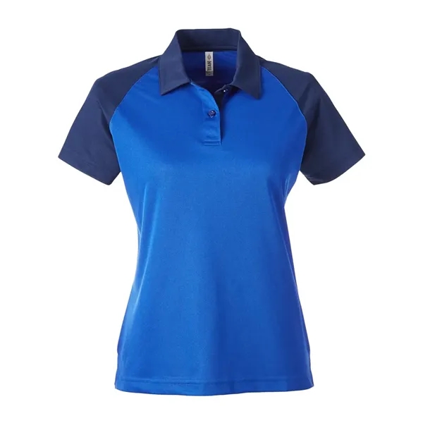 Team 365 Women's Command Snag-Protection Colorblock Polo