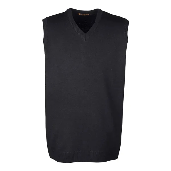 Custom Harriton Men's Pilbloc™ V-Neck Sweater Vest