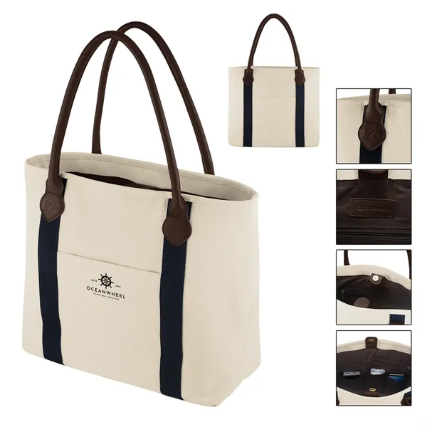 Cutter & Buck® 24 Oz. Cotton Canvas Tote Bag