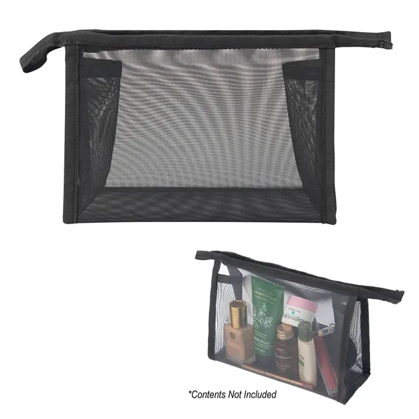 Custom Ventus Mesh Toiletry Bag