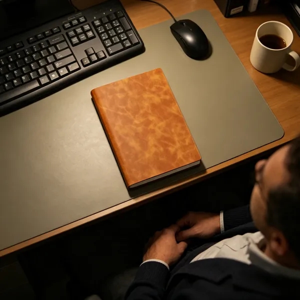 A5 Soft Cover Leather Travel Notebook Journal