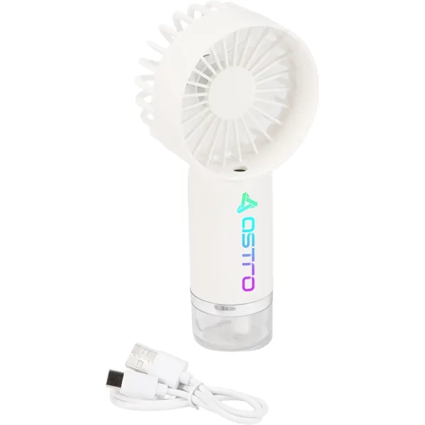 Rechargeable Handheld Fan W/Mist