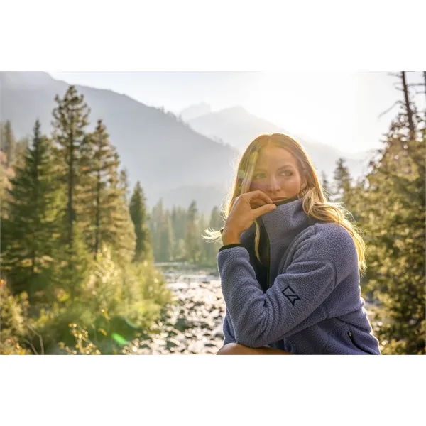 Cutter & Buck Cascade Epic Comfort Recycled Sherpa Fleece...