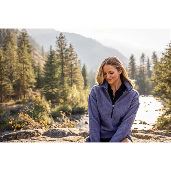 Cutter & Buck Cascade Epic Comfort Recycled Sherpa Fleece...