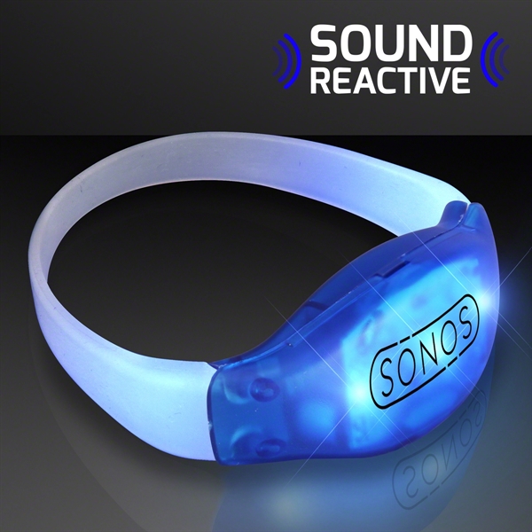 Sound Activated Light Up LED Flashing Bracelets - Sound Activated Light Up LED Flashing Bracelets - Image 20 of 36