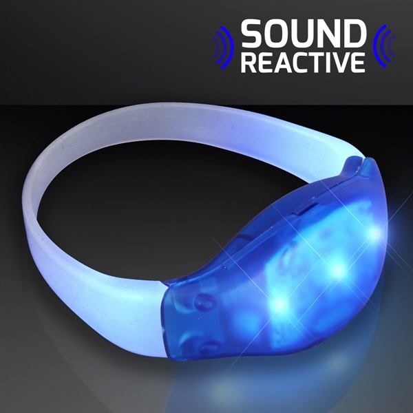 Sound Activated Light Up LED Flashing Bracelets - Sound Activated Light Up LED Flashing Bracelets - Image 23 of 36